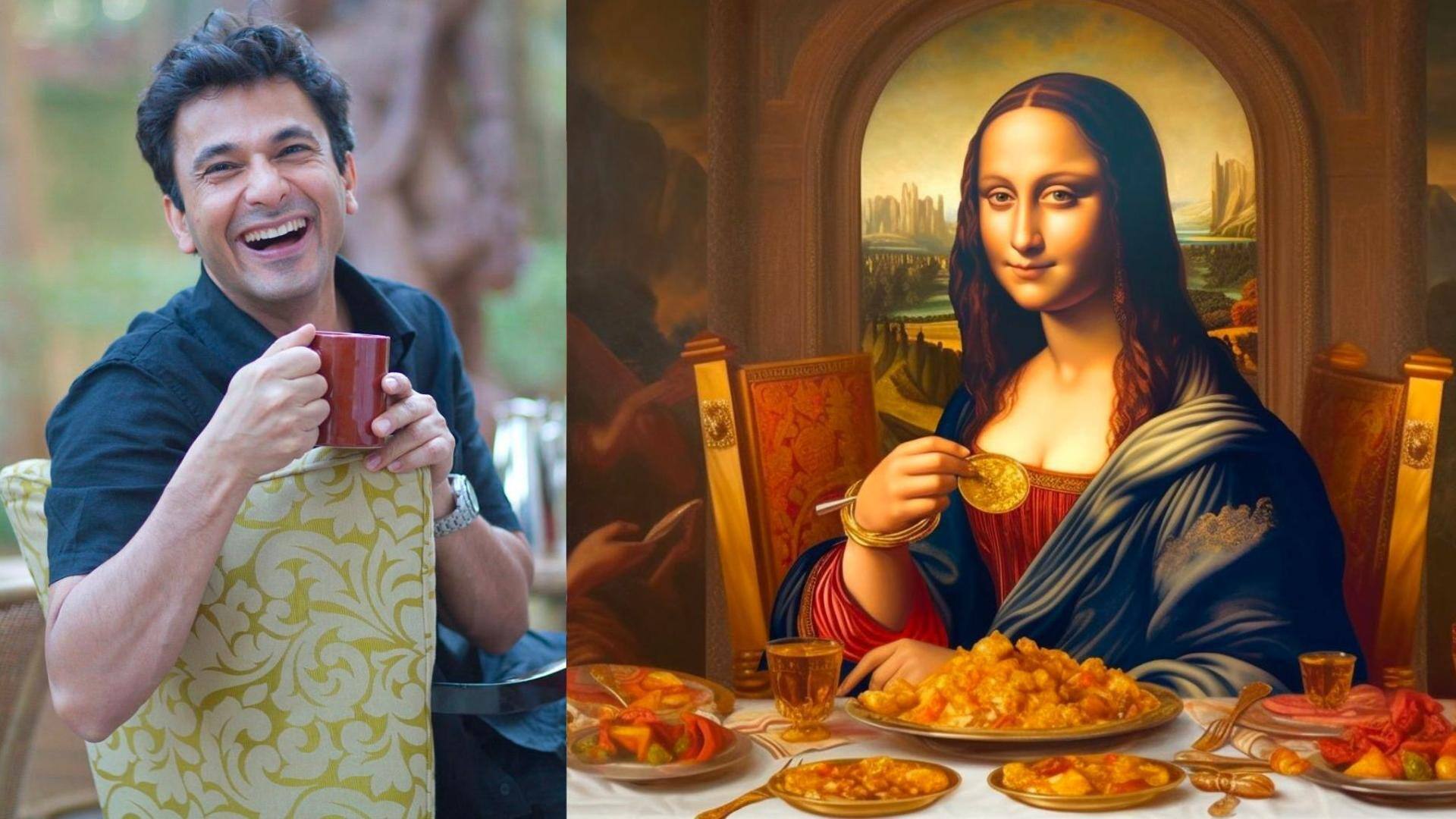 Mona Lisa enjoying Indian meal? Chef Vikas Khanna unveils masterpiece