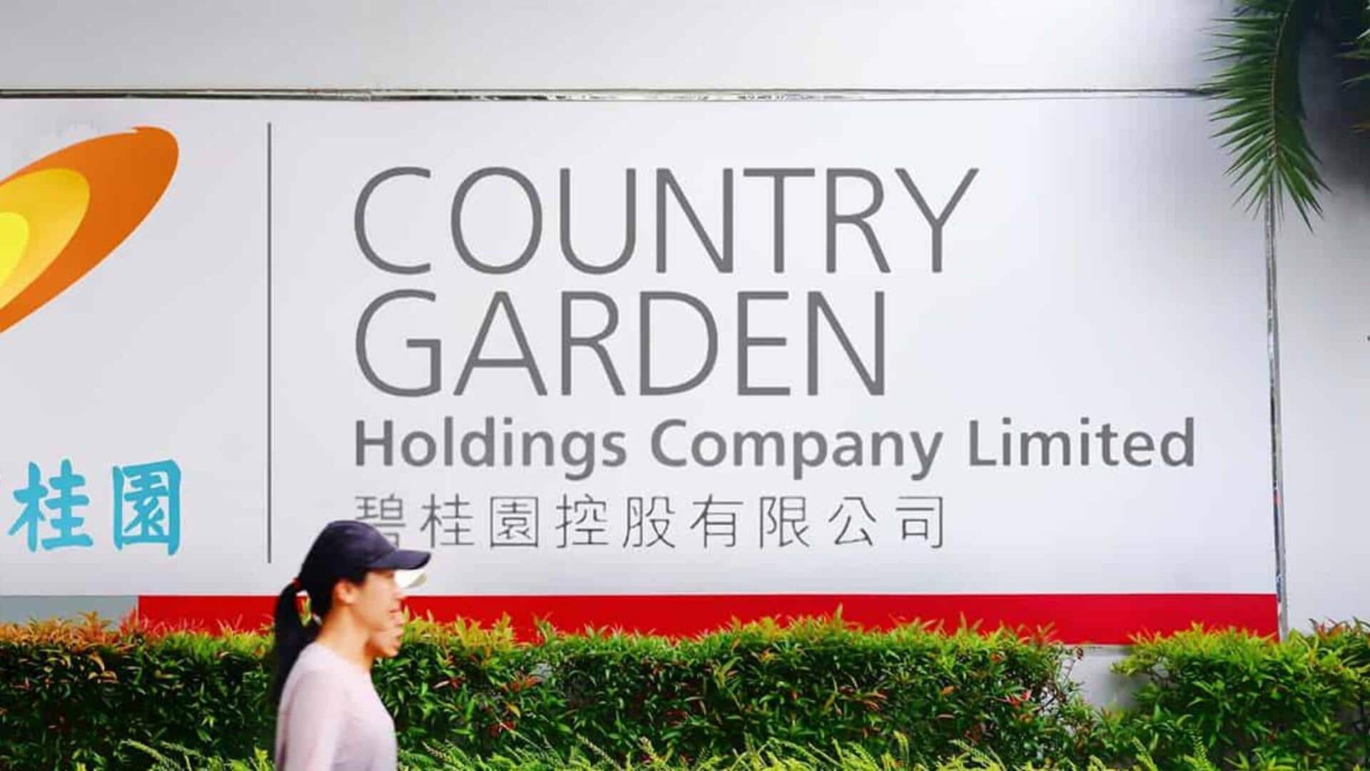 China's Country Garden targets offshore debt restructuring by year-end