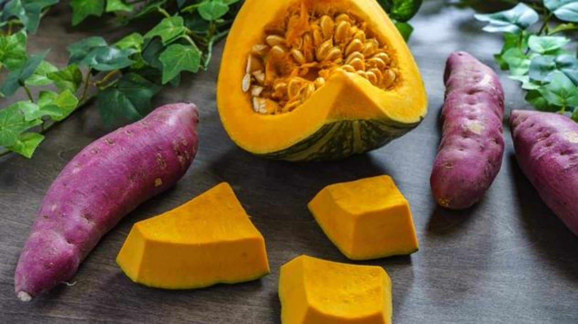 Sweet potato vs. butternut squash: Beta-carotene battle