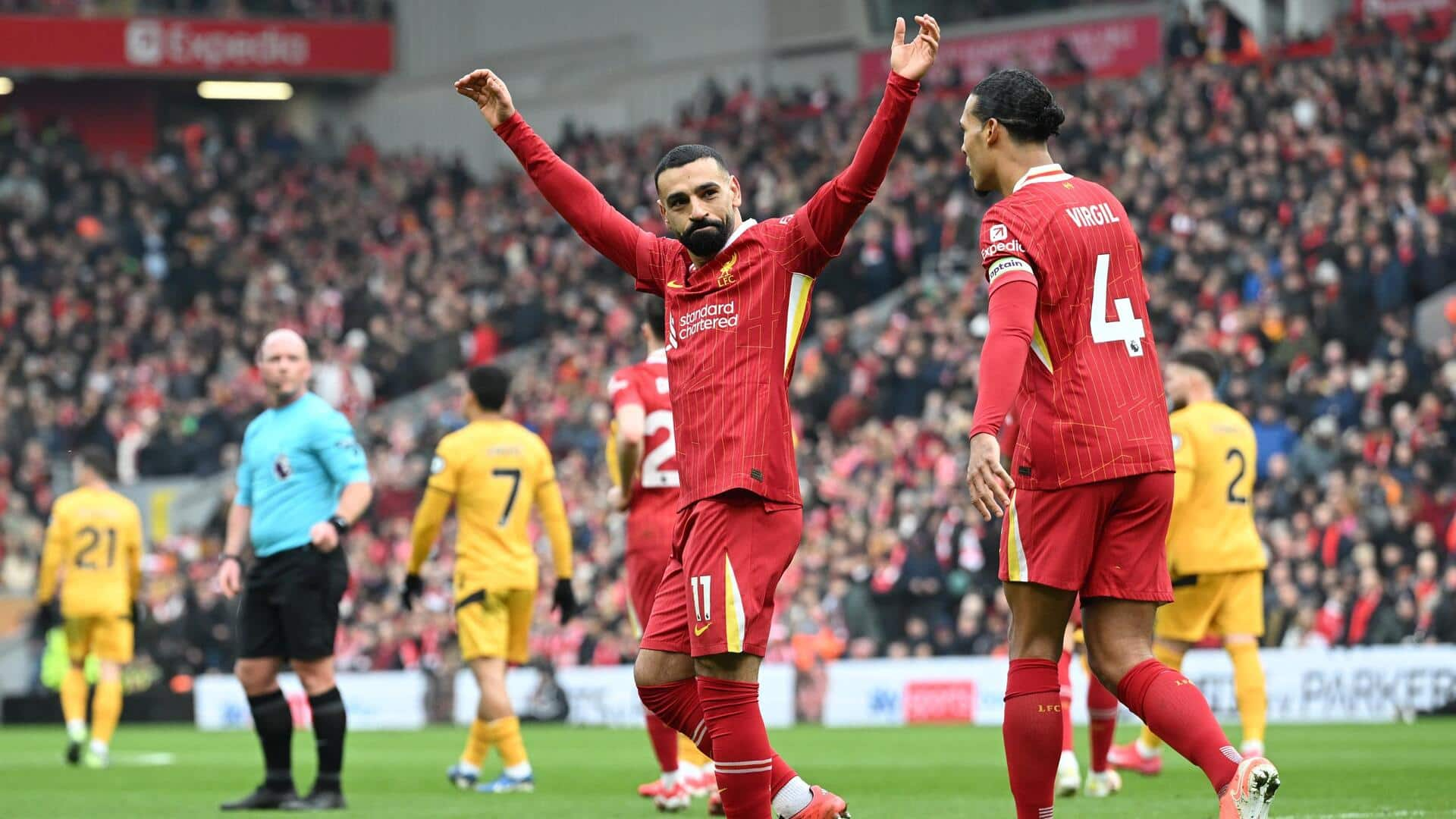 Liverpool secure 2-1 victory over Wolves, extend Premier League lead