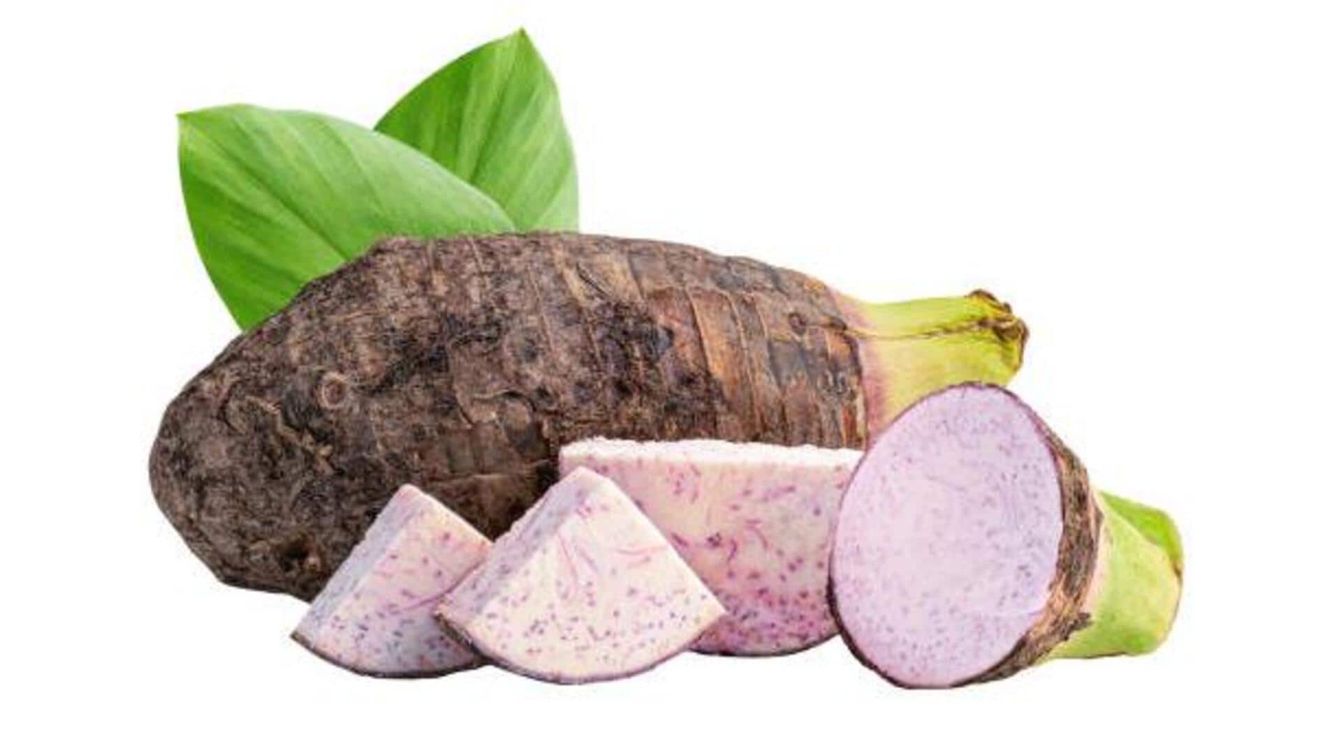 Want more fiber in your diet? Add taro root 