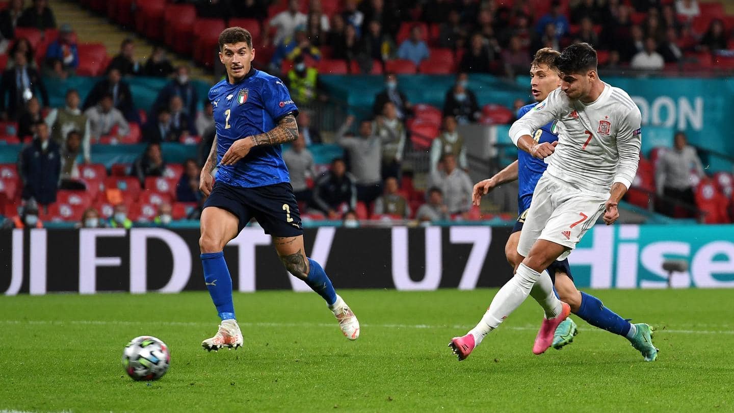The match ends 1-1 in normal time The match ends 1-1 in normal time