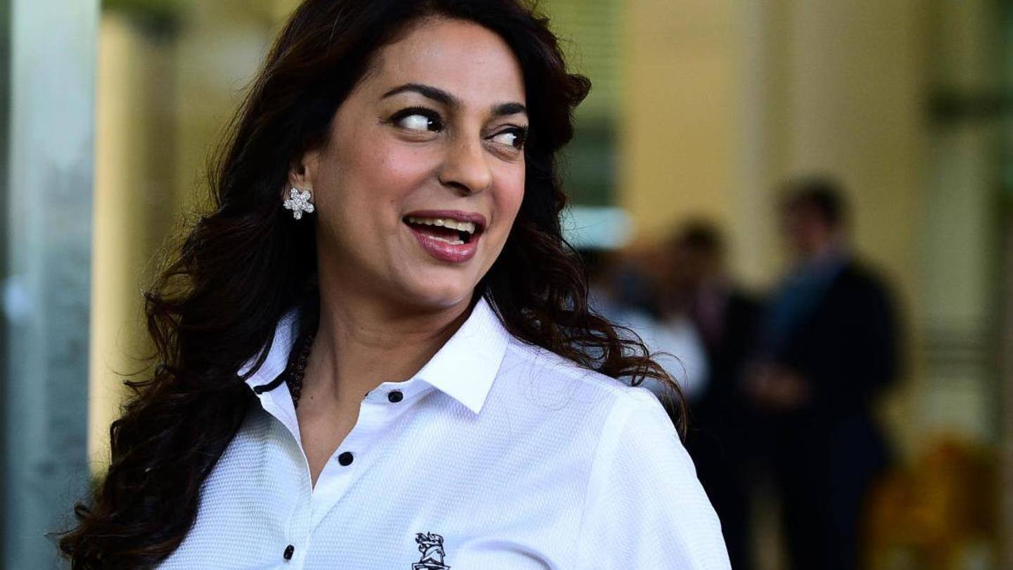 Juhi Chawla signed personal bond of Rs. 1L for Aryan Juhi Chawla signed personal bond of Rs. 1L for Aryan