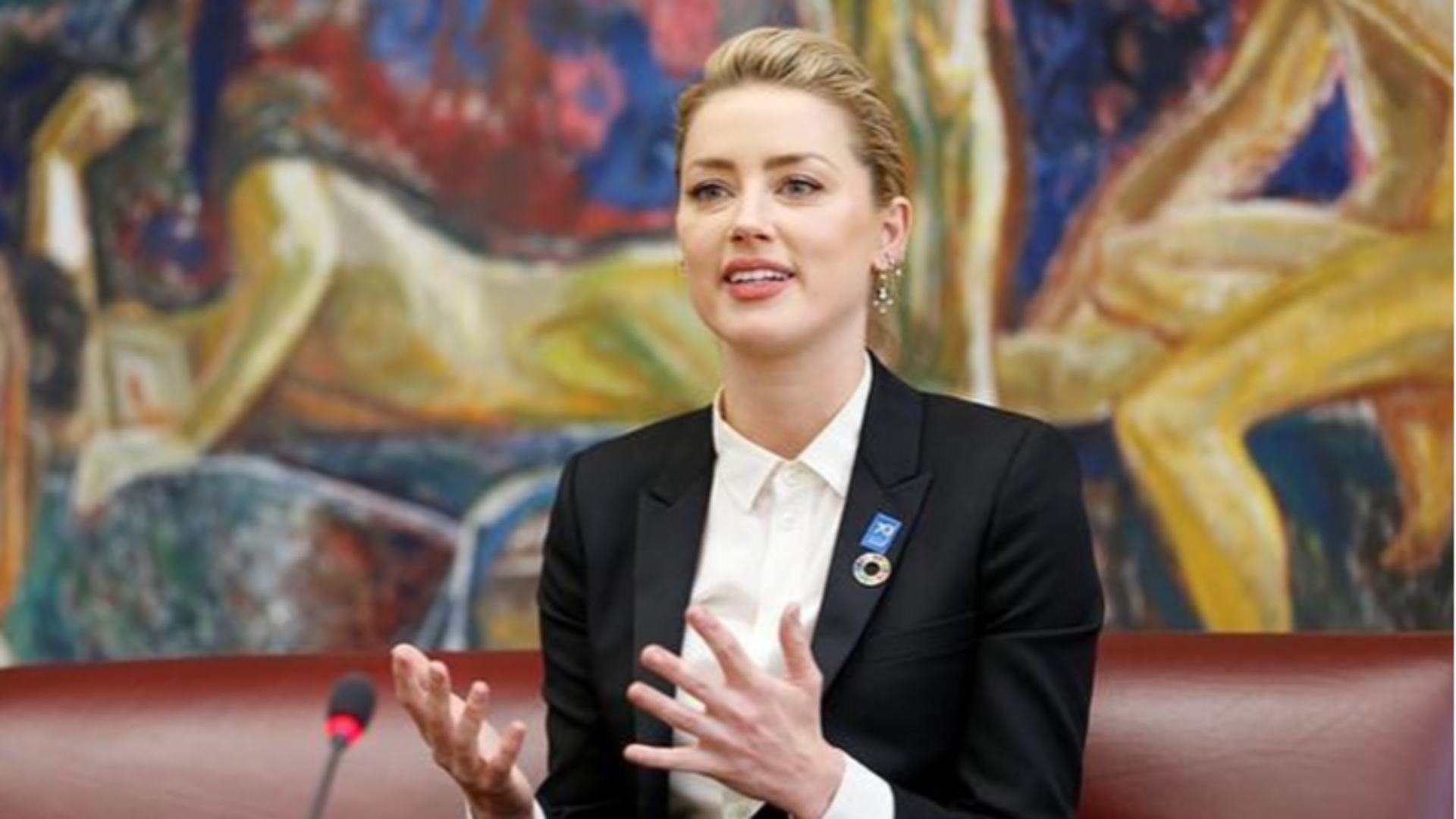 Months after trial, feminist organizations, experts rally for Amber Heard