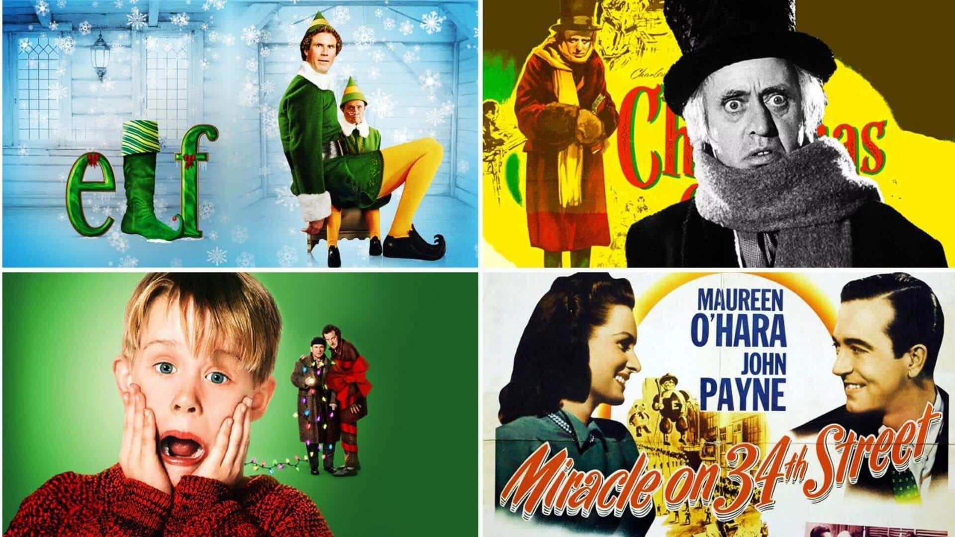 Best Hollywood classic movies that capture the Christmas spirit