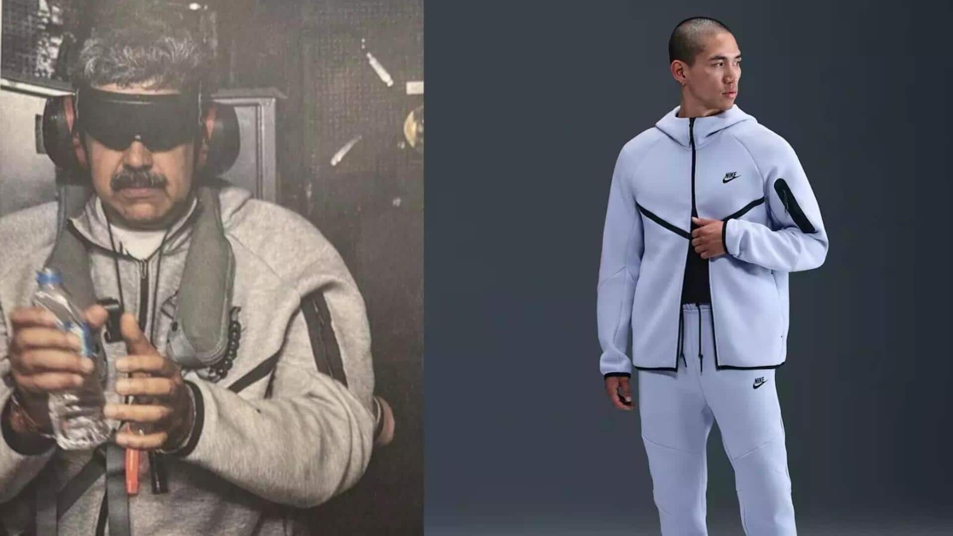 Nicolas Maduro's arrest photos spark surge in Nike tracksuit sales