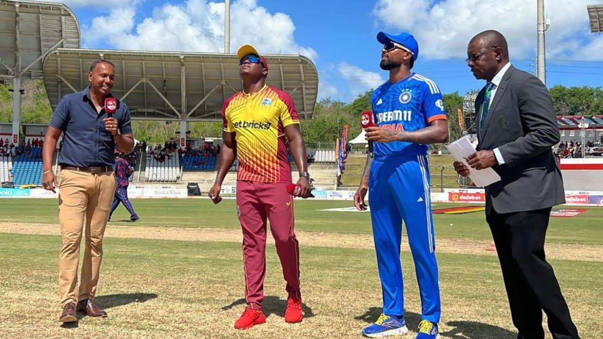 How do West Indies and India fare in Lauderhill (T20Is)?