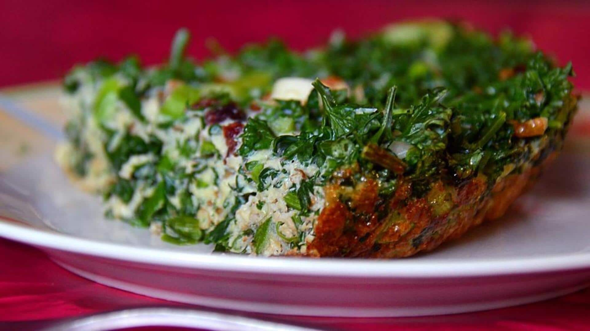Recipe: Cook this delicious Persian kuku sabzi today