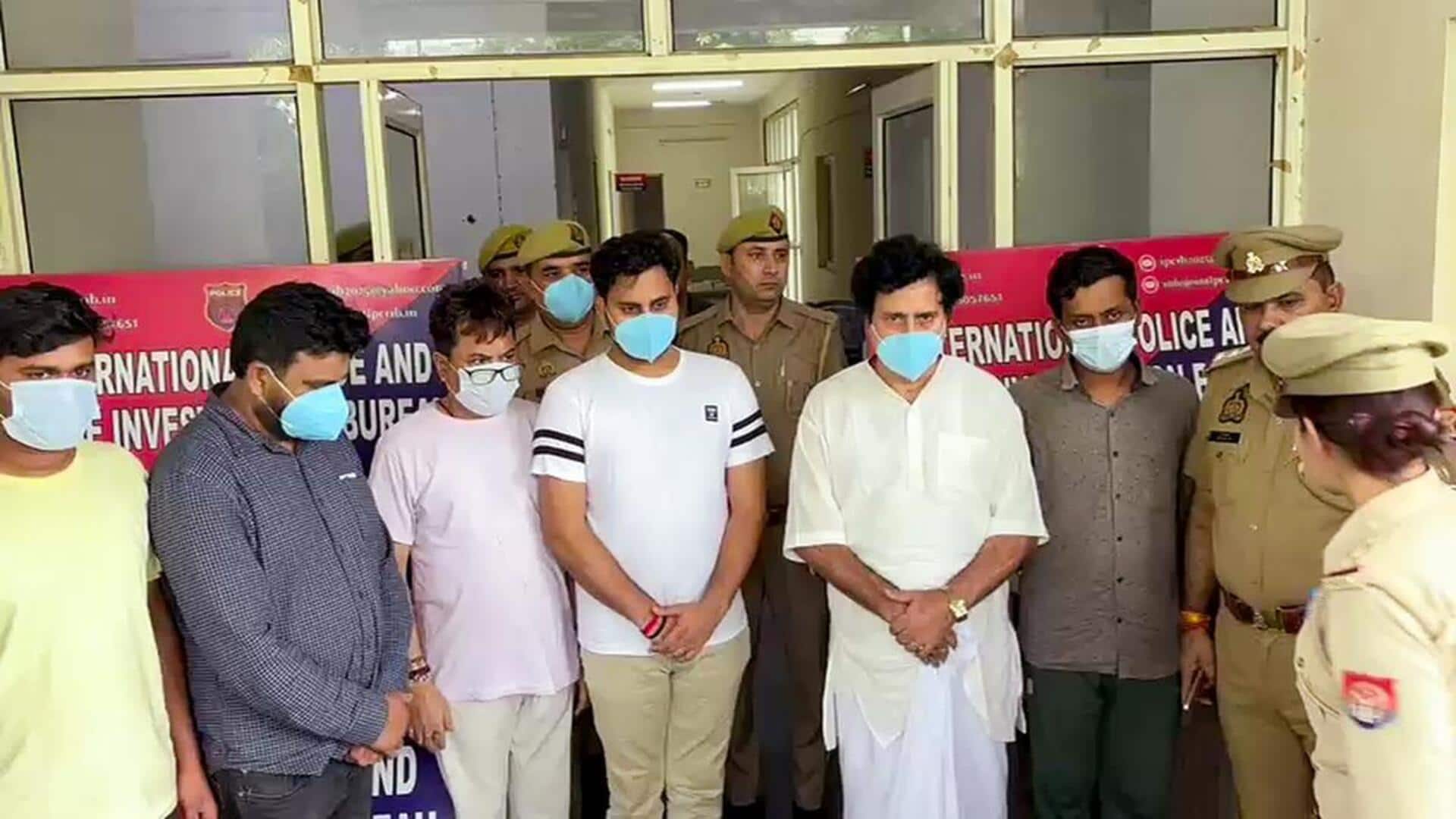 Ex-Trinamool leader runs fake Interpol office in Noida; arrested Ex-Trinamool leader runs fake Interpol office in Noida; arrested