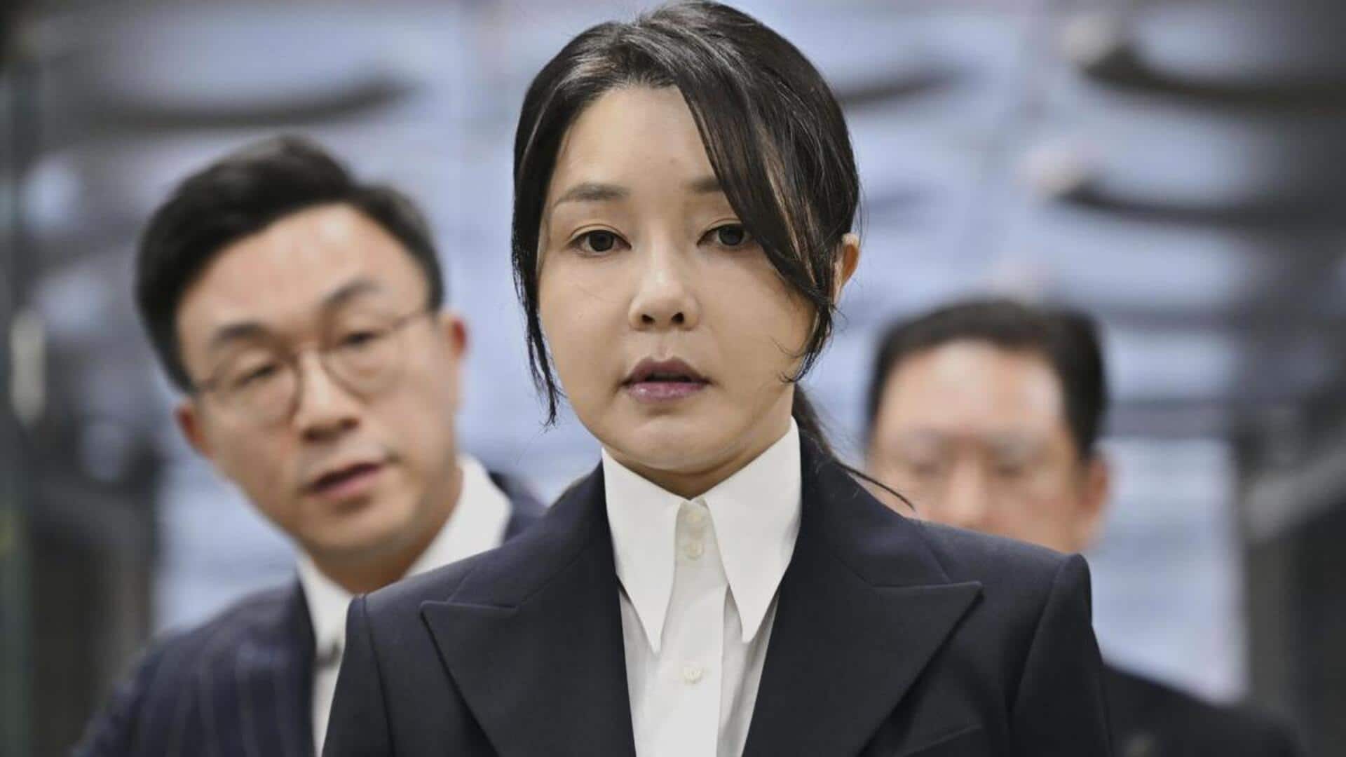 South Korea's former first lady indicted on bribery charges South Korea's former first lady indicted on bribery charges