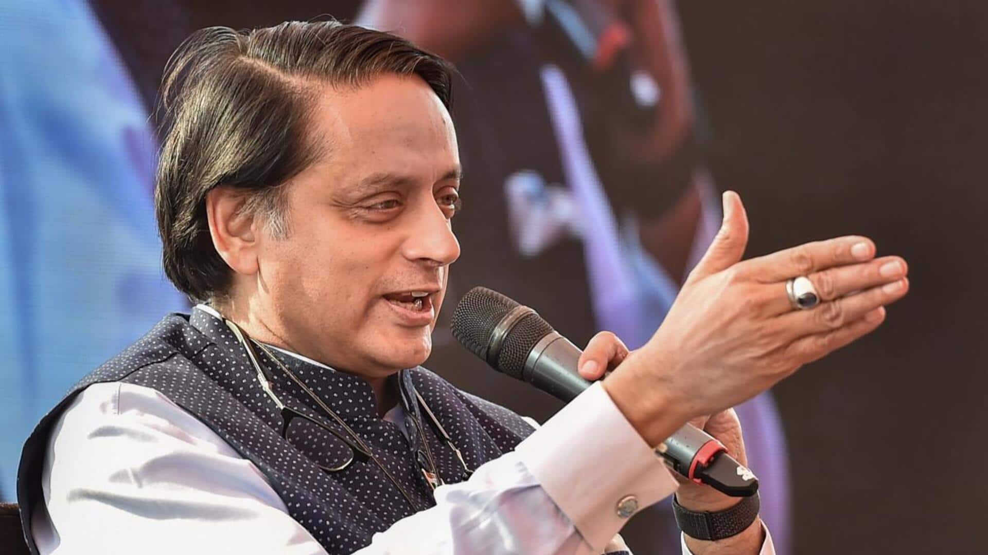 Tharoor on Orsini's deportation: 'Minor visa violations harm India's image'