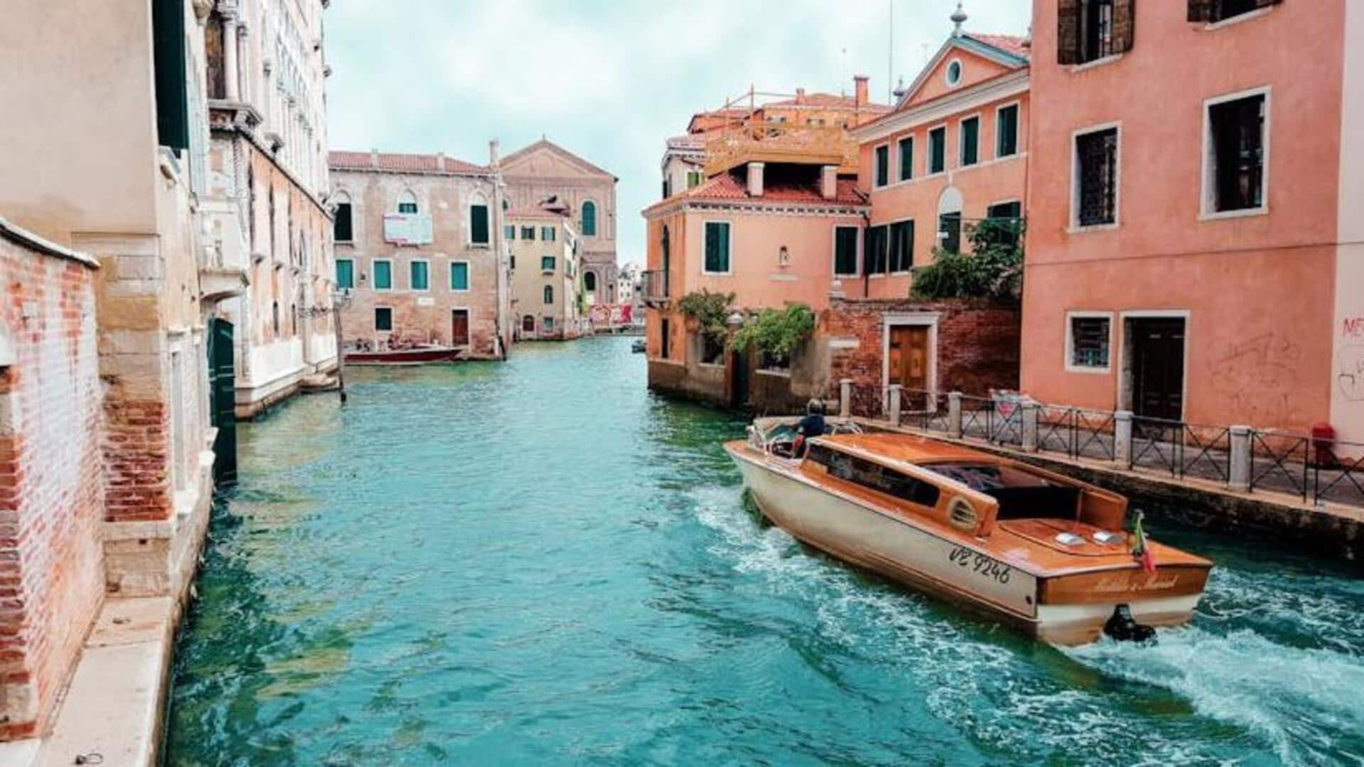 Glide through Venice, Italy's enchanting canals