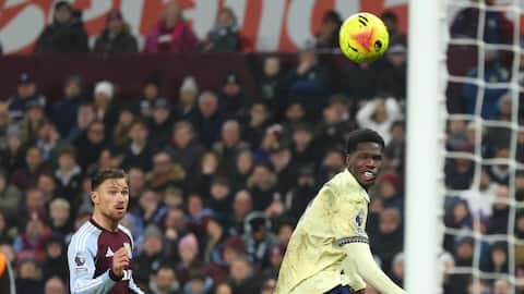 Aston Villa's Premier League title hopes dented with Everton defeat