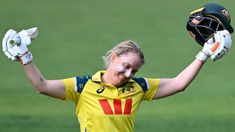 Did Alyssa Healy register highest individual score in farewell WODI? 