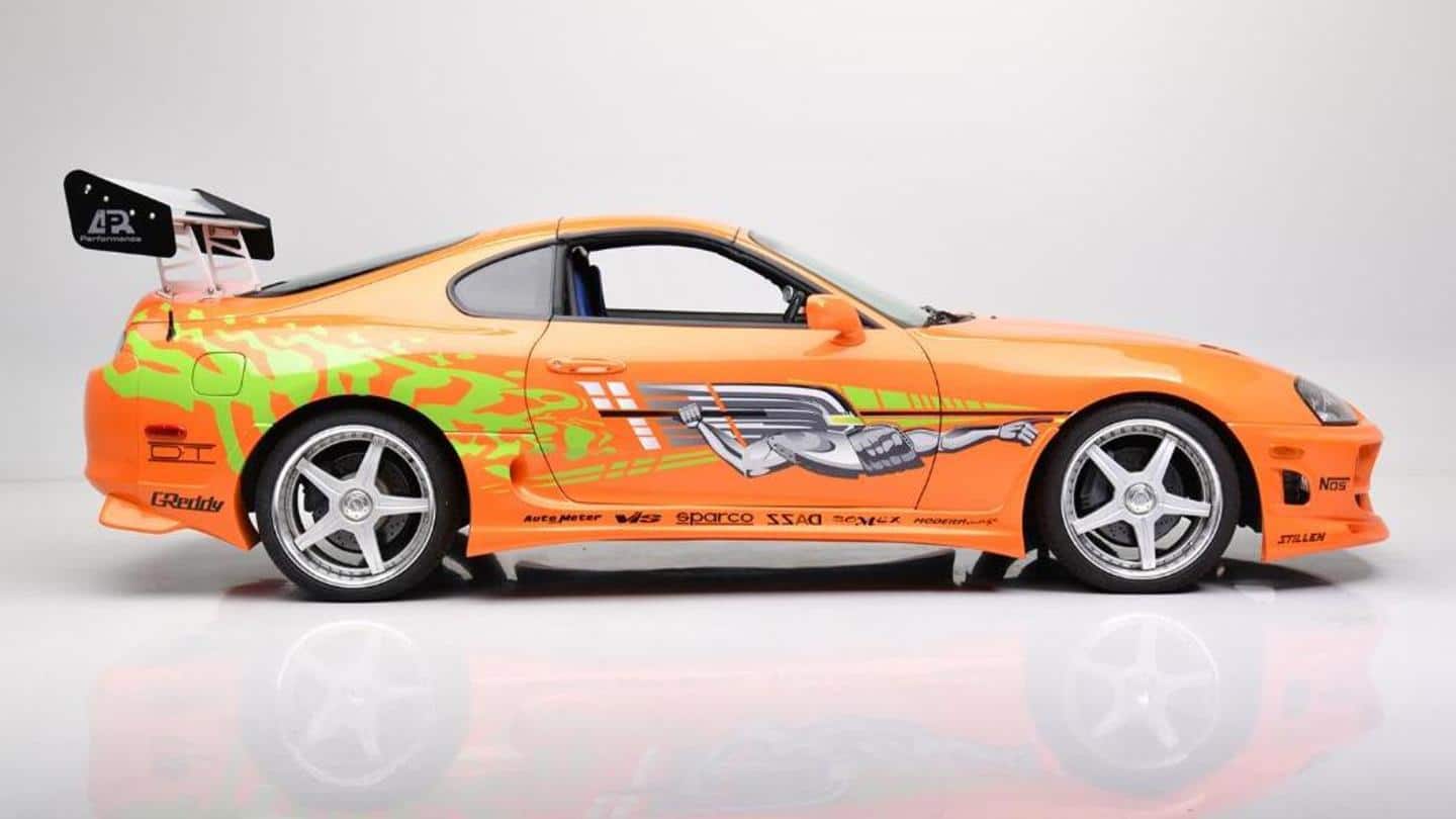 The car sports Troy Lee-designed 'Nuclear Gladiator' motifs The car sports Troy Lee-designed 'Nuclear Gladiator' motifs