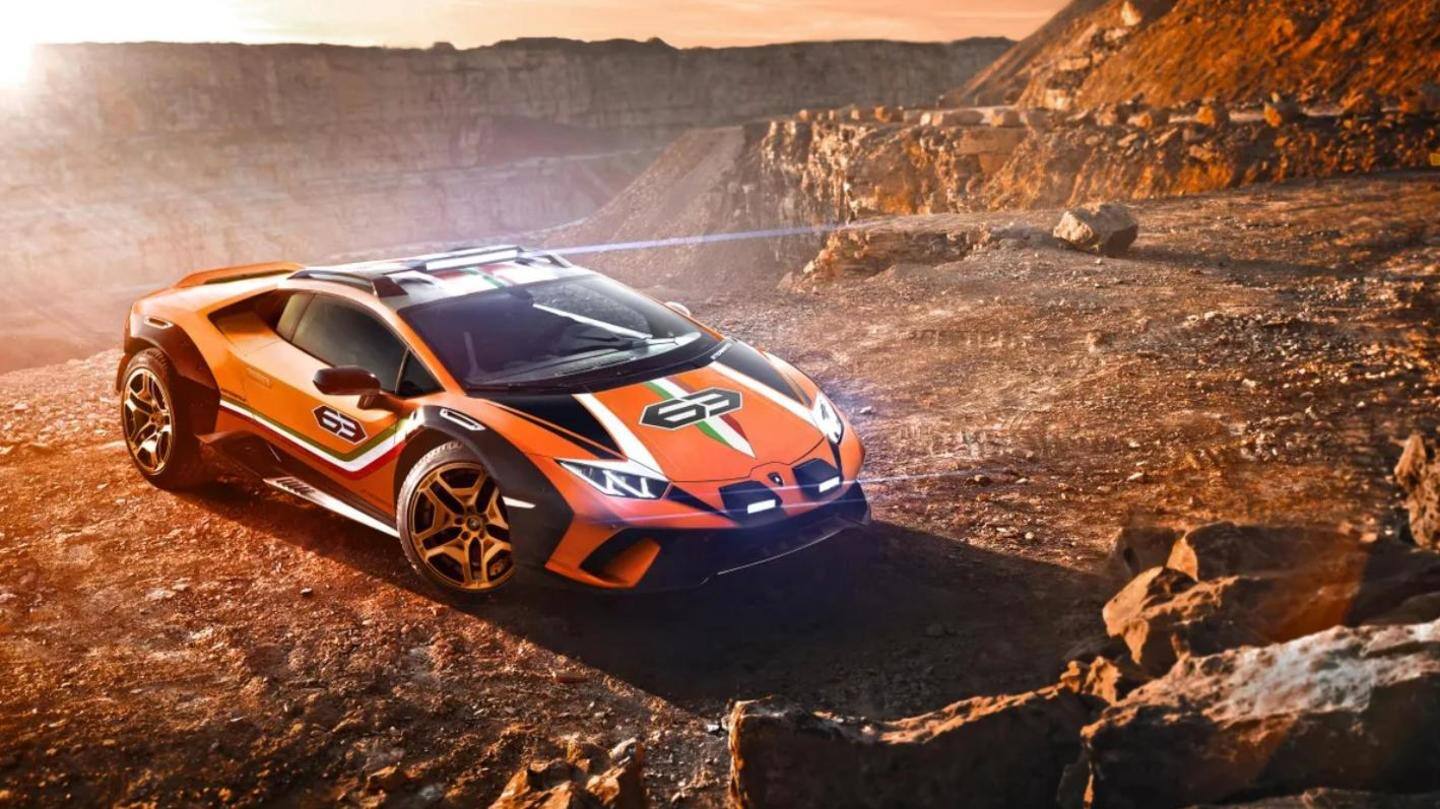 Lamborghini teases off-road-biased Huracan Sterrato supercar: Check design and features