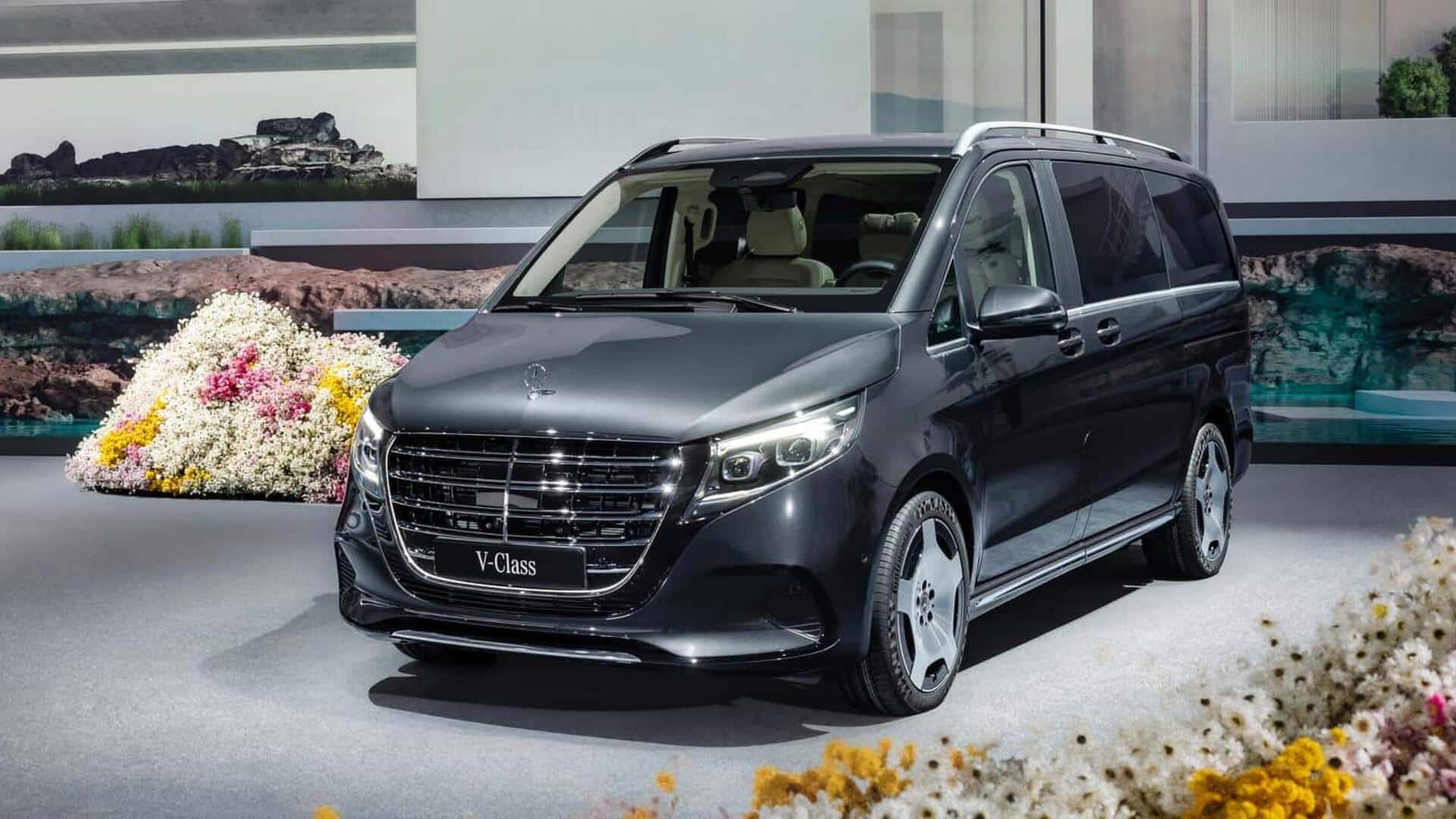 Best features of the 2024 Mercedes-Benz V-Class MPV