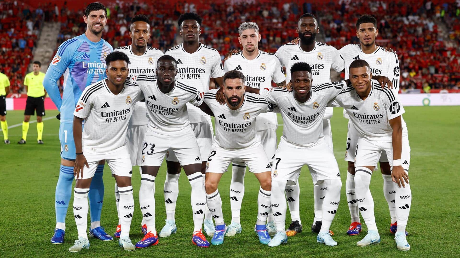 Real Madrid held 1-1 in La Liga 2024-25 opener: Stats