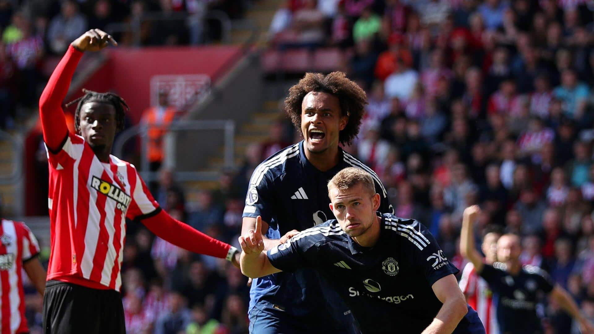 Premier League 2024-25, Manchester United beat 10-man Southampton 3-0: Stats