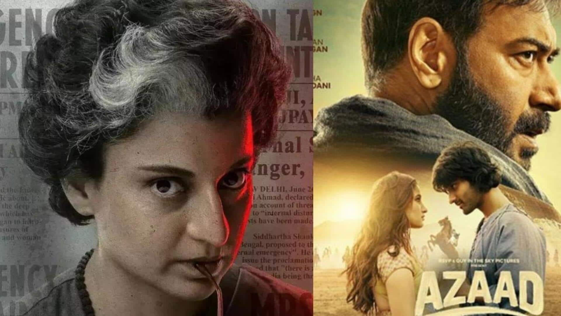 'Azaad,' 'Emergency': OTT titles to watch this weekend