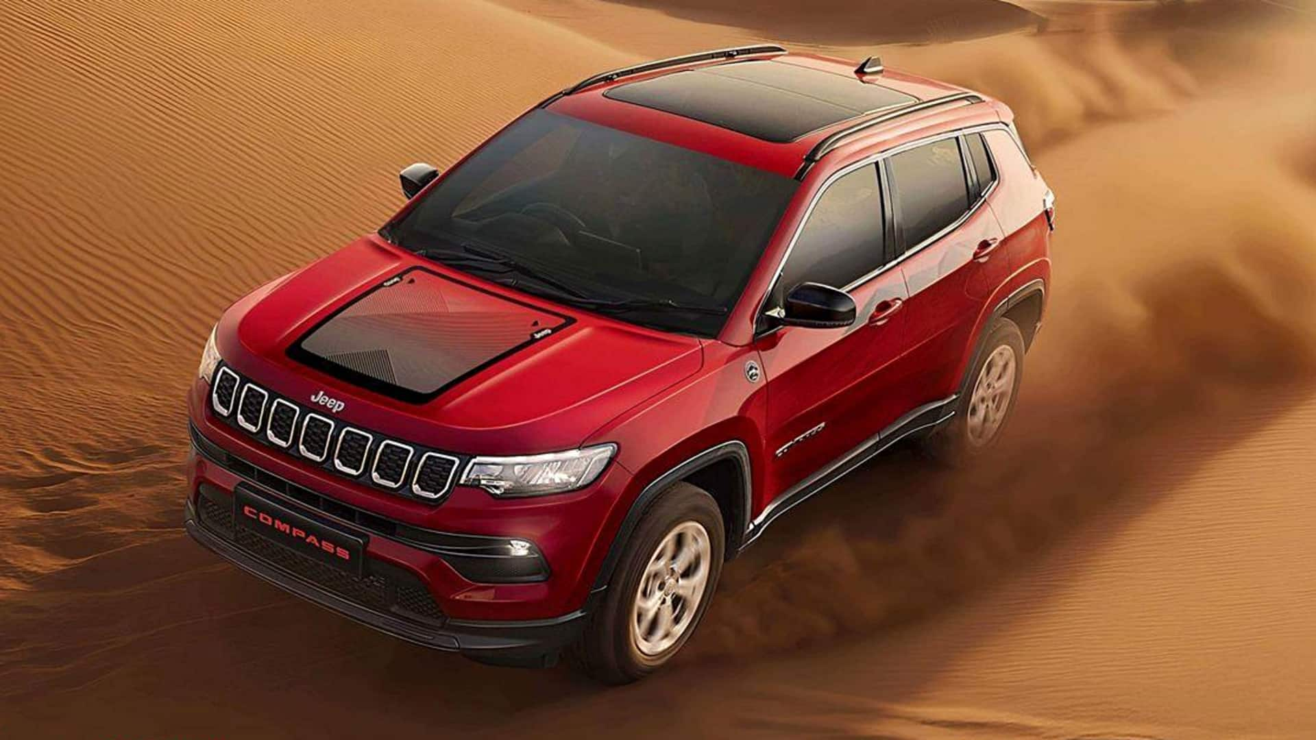 Jeep Compass Sandstorm Edition debuts in India at ₹20L