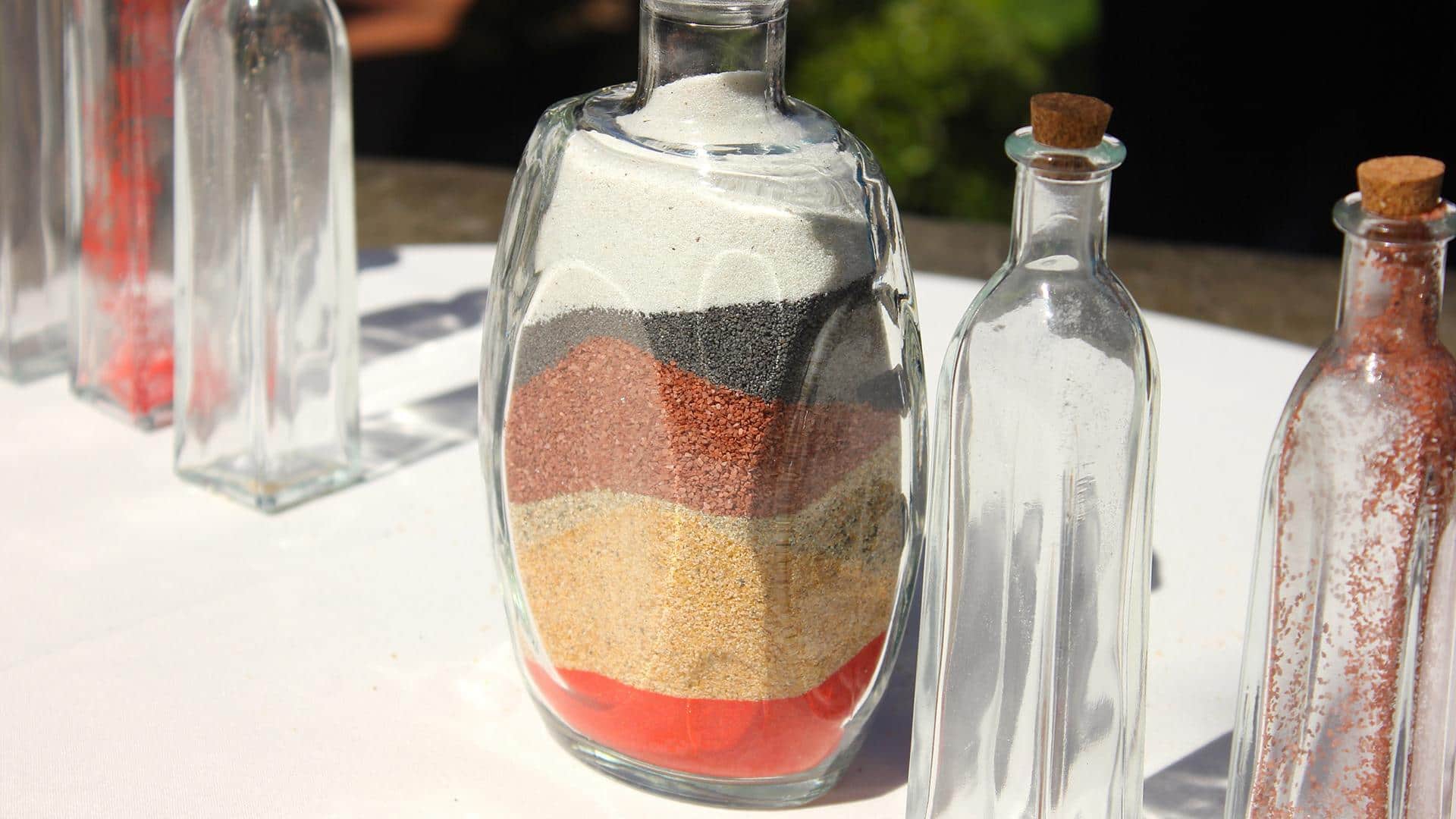 How sand art adds charm to your decor