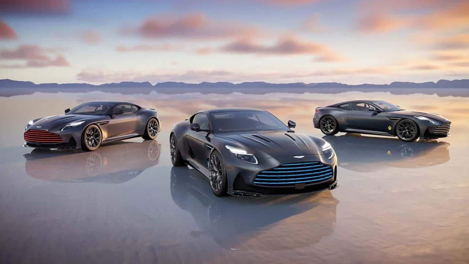 Aston Martin rolls out 3 1-off cars for Pebble Beach
