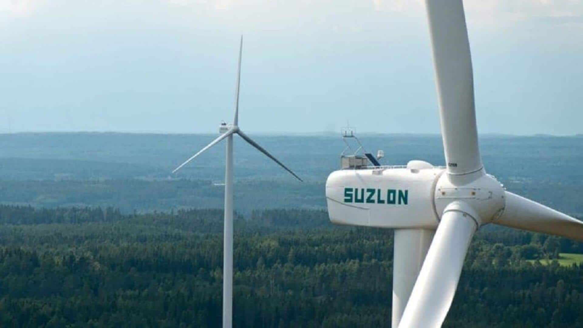 Suzlon shares surge after securing India's largest wind energy order