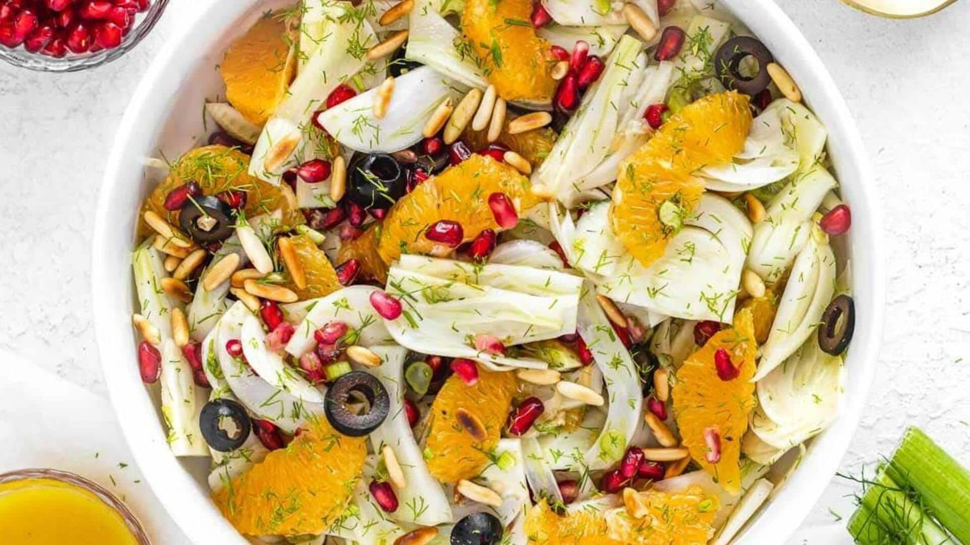 Try this Italian vegan orange fennel salad recipe