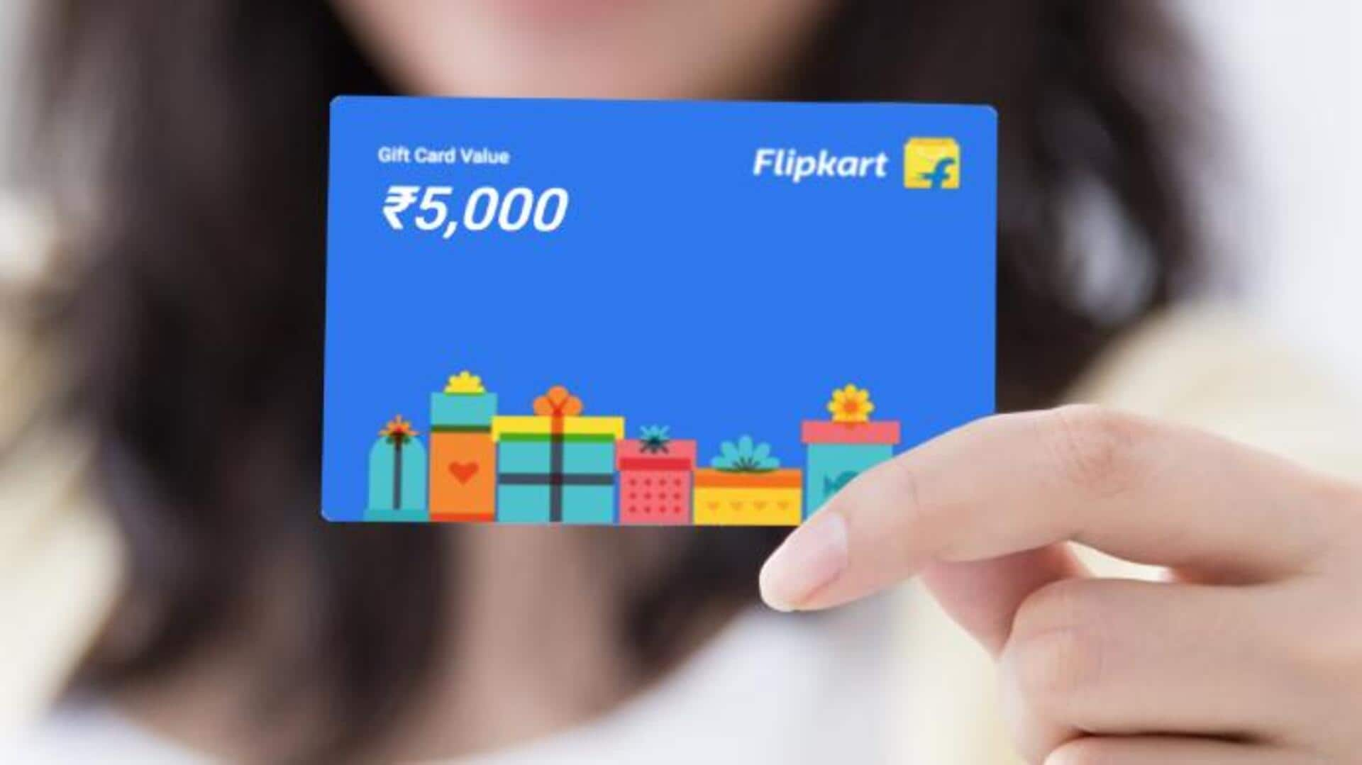 How to buy and redeem Flipkart gift card