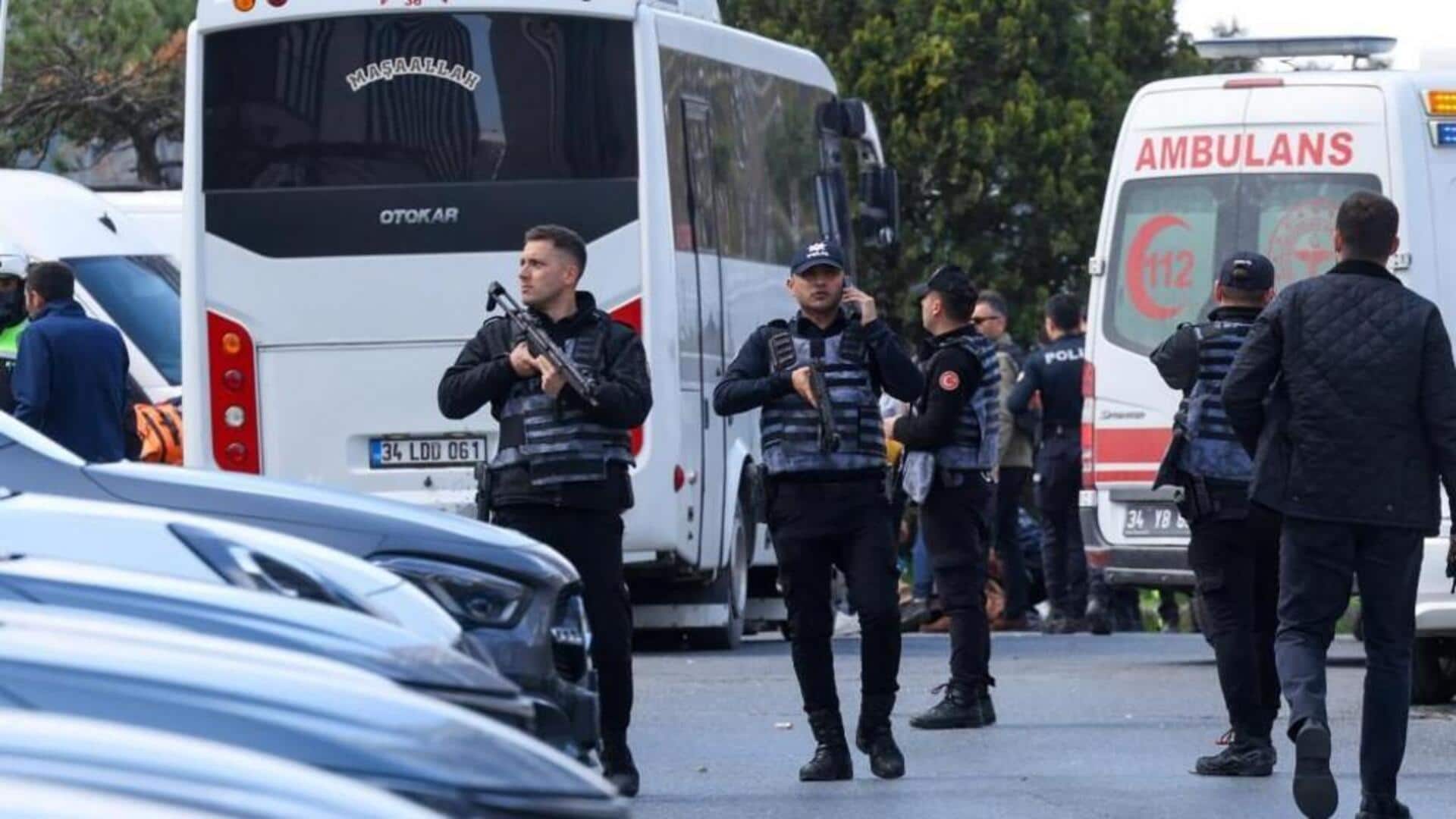 Gunman goes on shooting spree in Turkey; 4 killed 