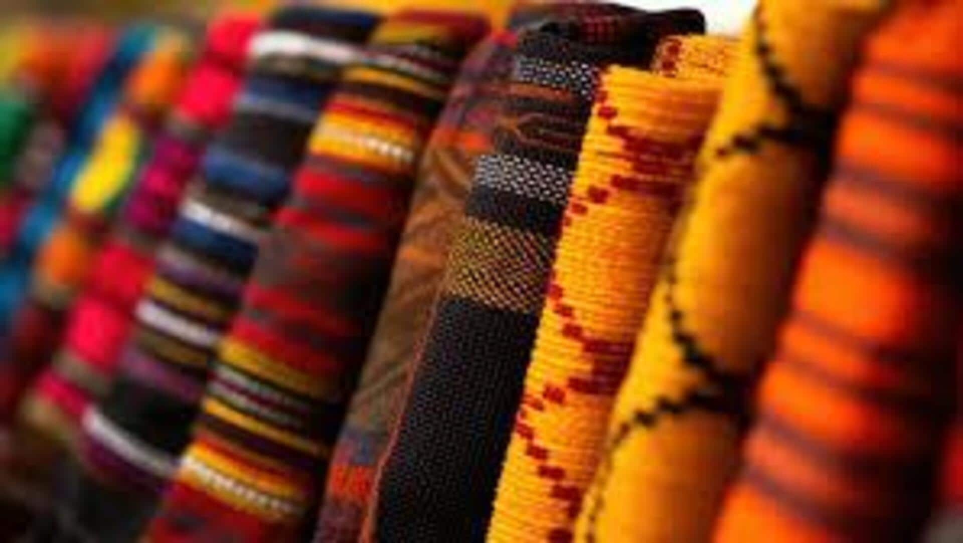 What is adire dyeing?