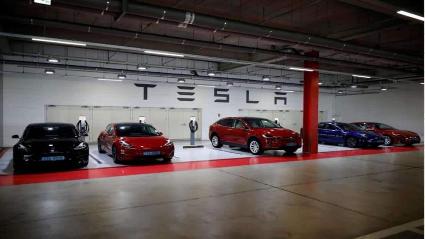 Tesla planned to open dealerships in India, shipped display cars Tesla planned to open dealerships in India, shipped display cars