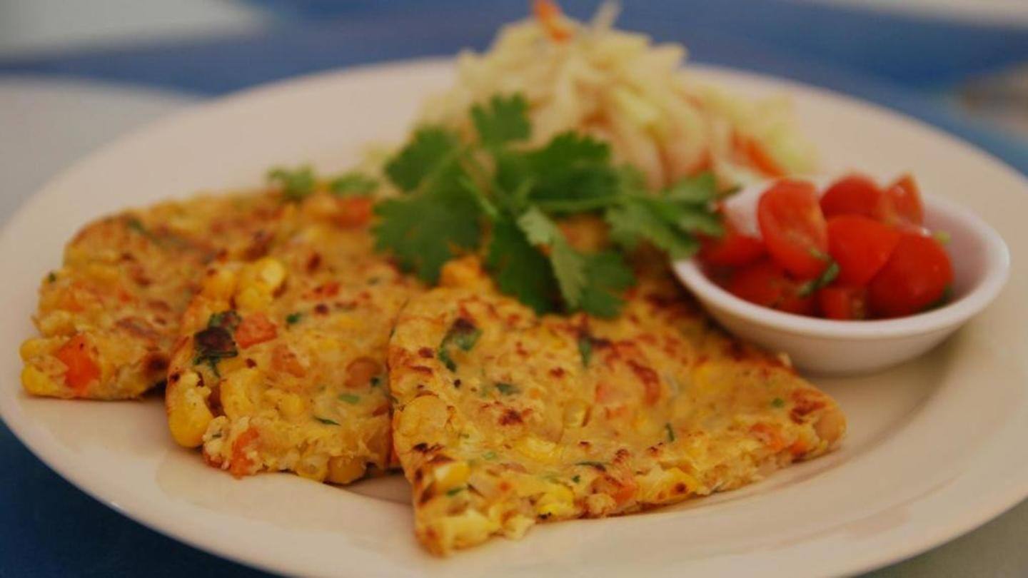 Chickpea fritters Chickpea fritters