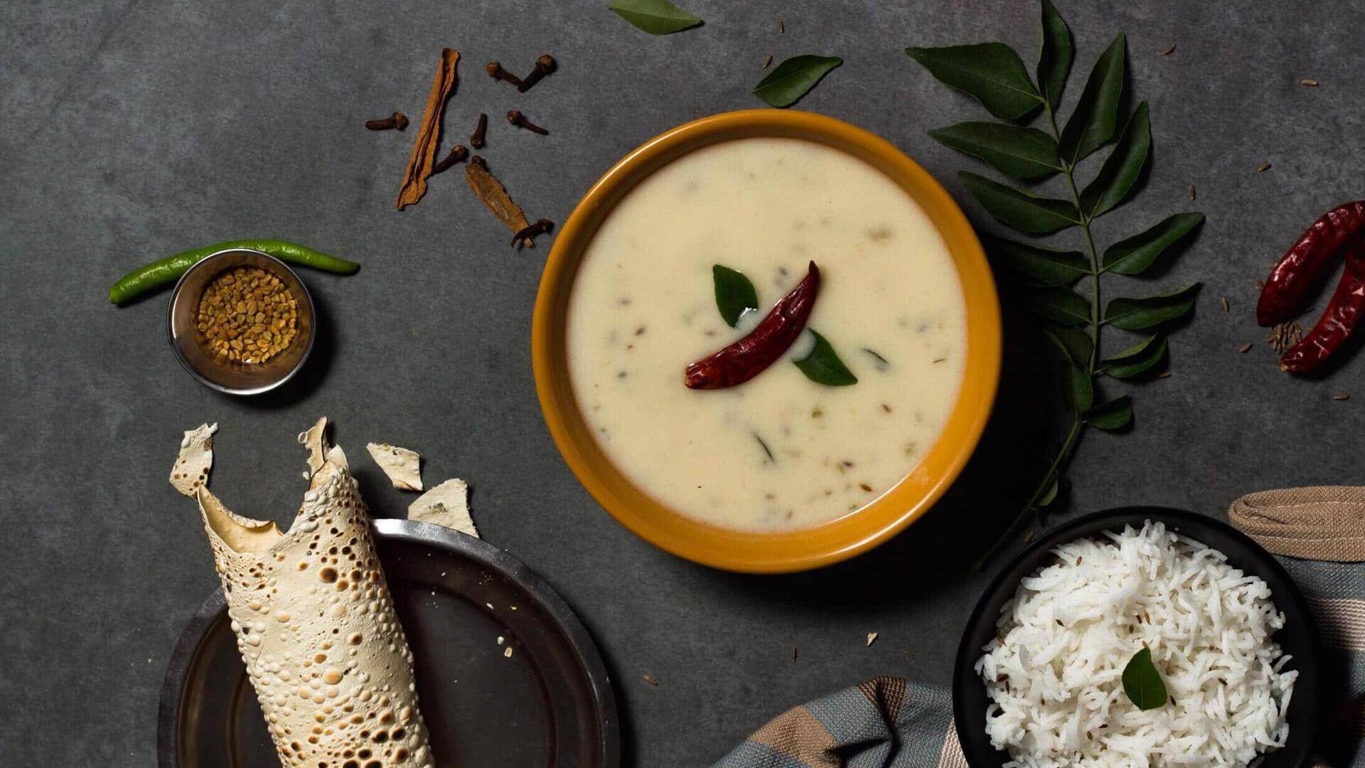 Ingredients that make Gujarati kadhi irresistibly scrumptious 