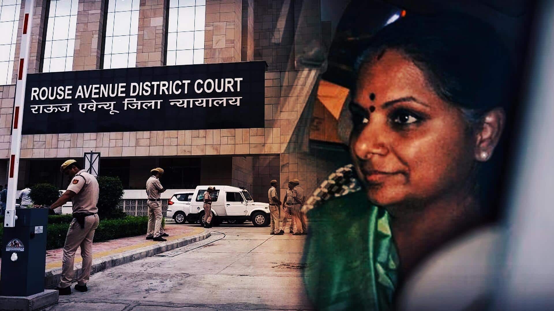 BRS's Kavitha sent to judicial custody till April 23