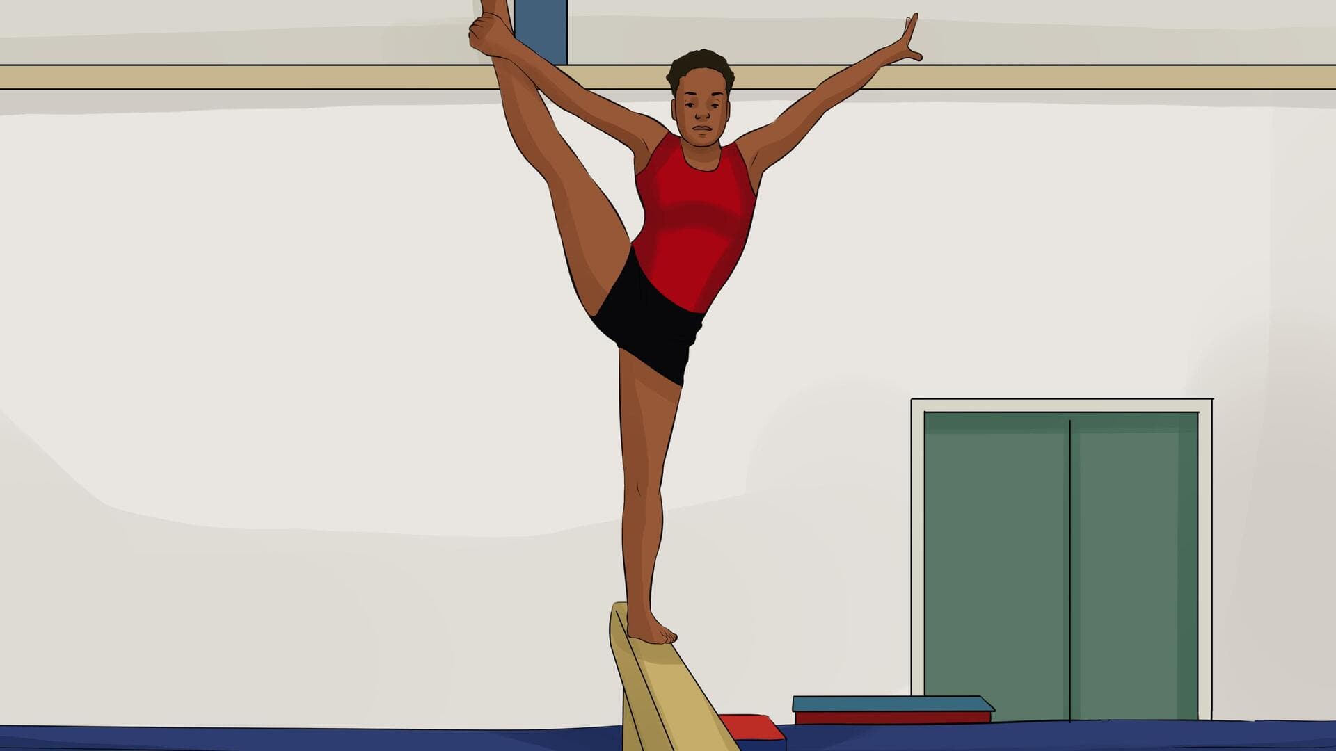 Walking on balance beam is good for you: Here's how