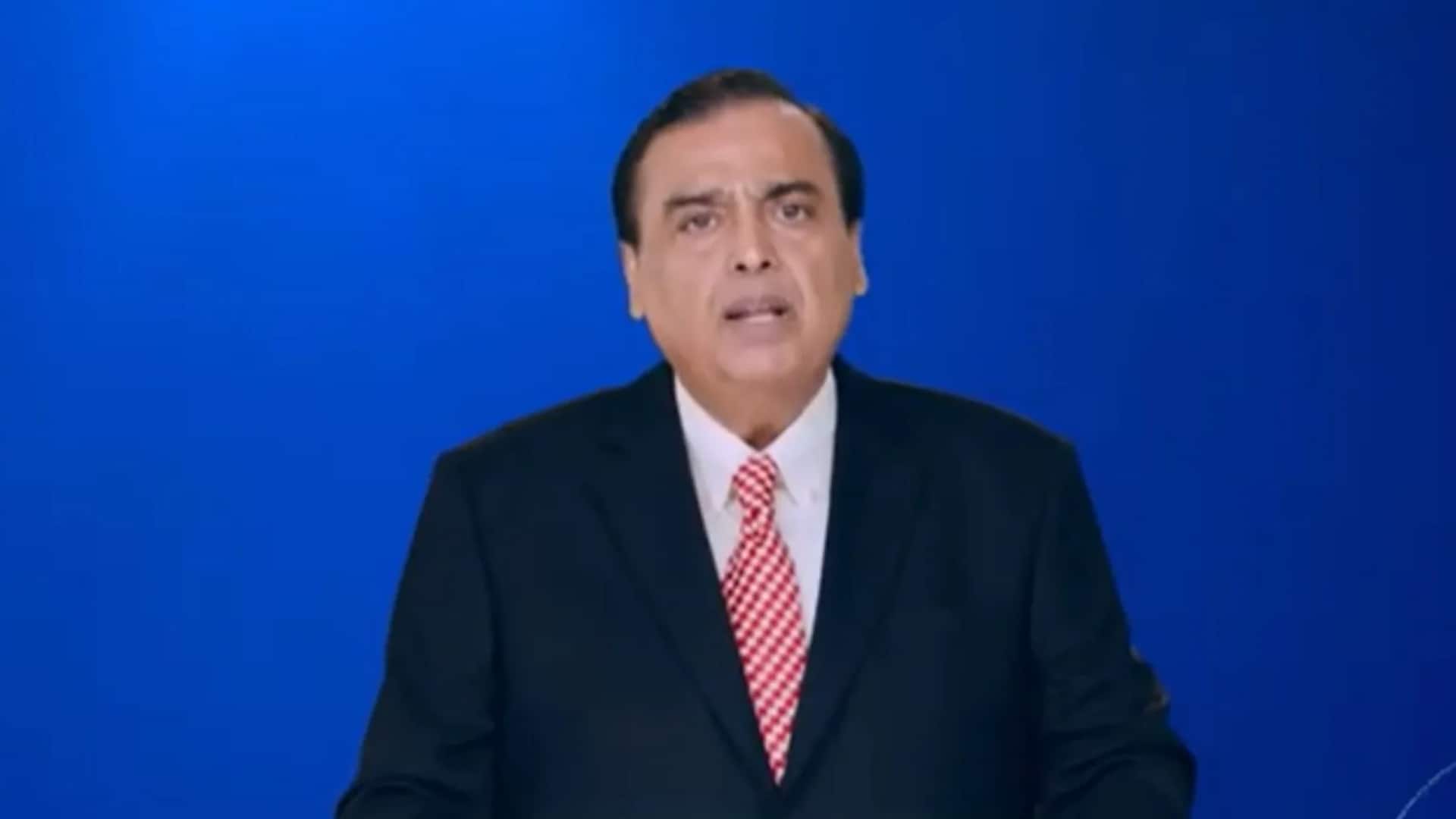 India should lead AI globally, says Mukesh Ambani
