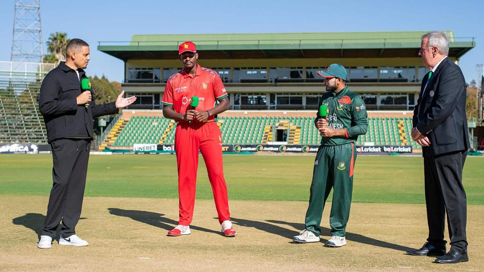2nd ODI: Zimbabwe's Richard Ngarava claims match-winning 3/55 versus Bangladesh