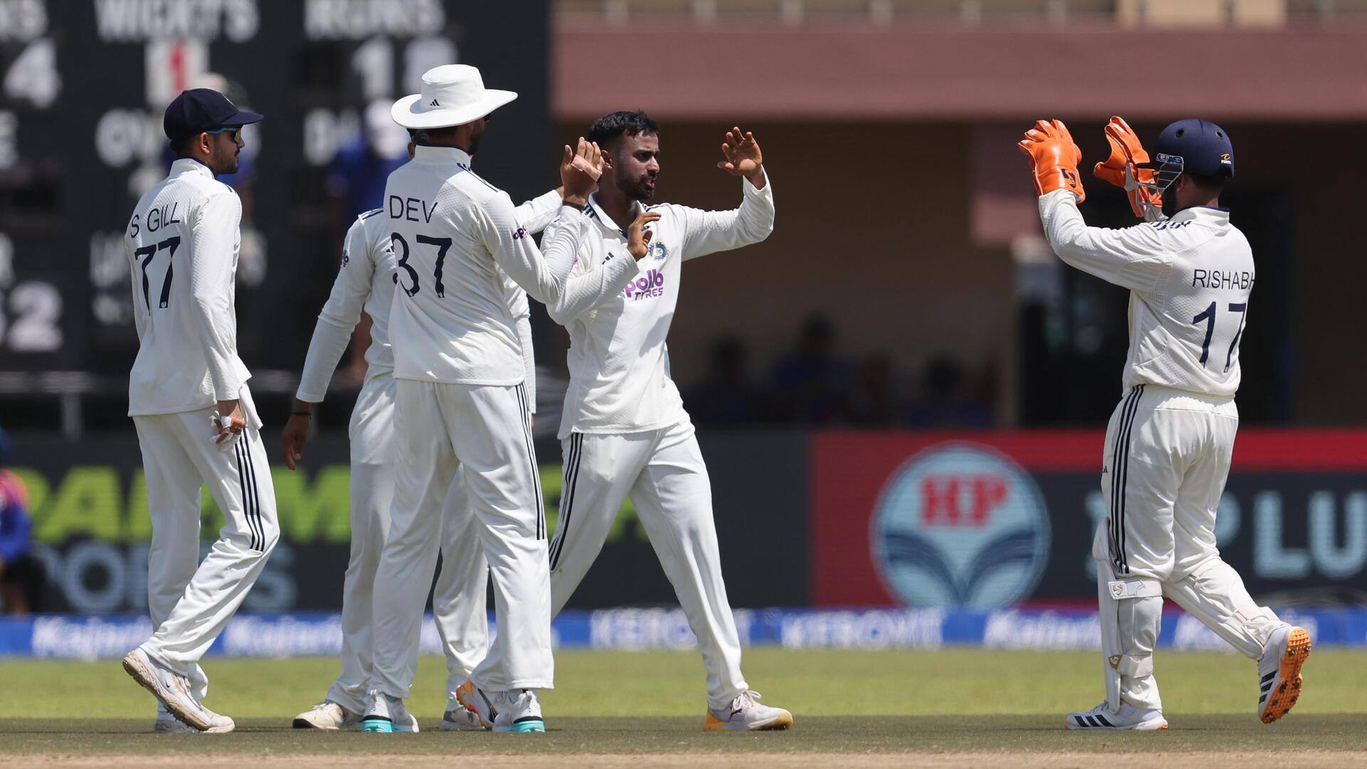 Manav Suthar claims match 10-fer in India's Galle Test triumph 