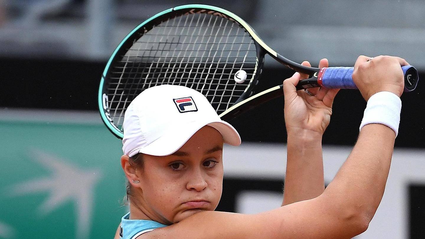 2021 French Open: Ashleigh Barty progresses 2021 French Open: Ashleigh Barty progresses