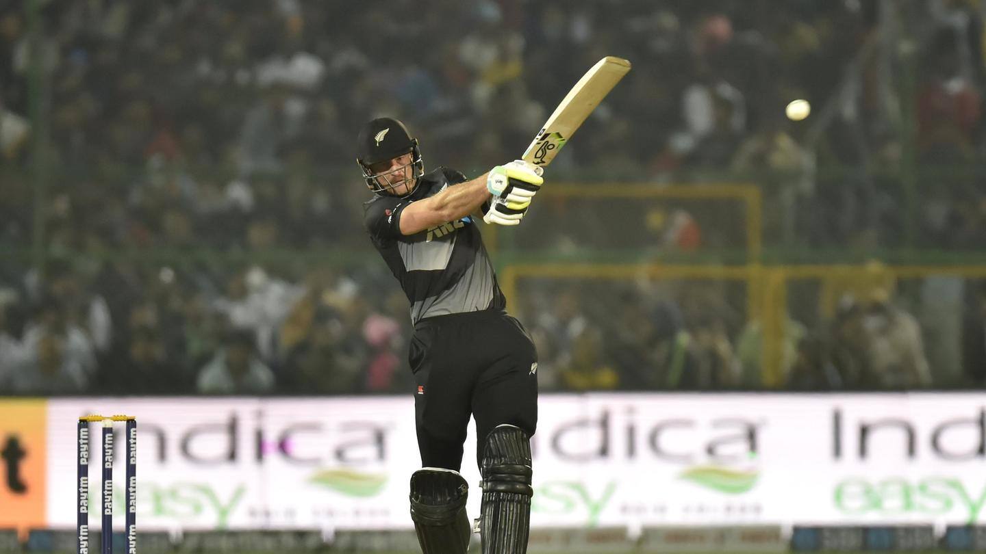 Guptill slams his 19th T20I fifty Guptill slams his 19th T20I fifty