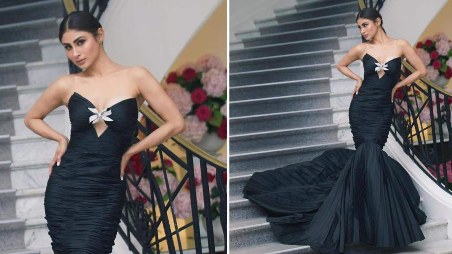 Cannes 2023: Mouni Roy stuns in black for second appearance