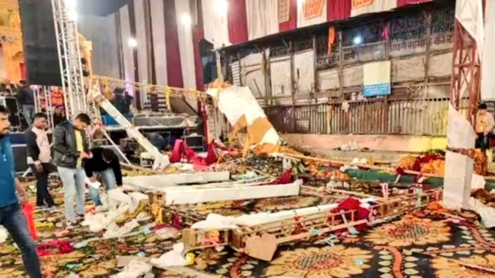 Kalkaji Mata Jagran: Stage crowded with devotees collapses, 1 dead