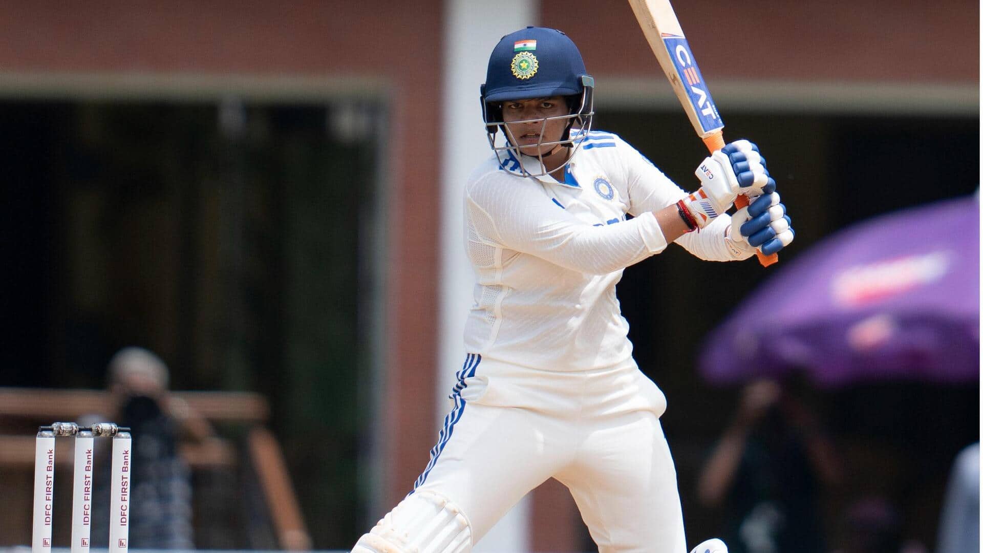 Shafali Verma becomes second Indian woman to score Test double-century 