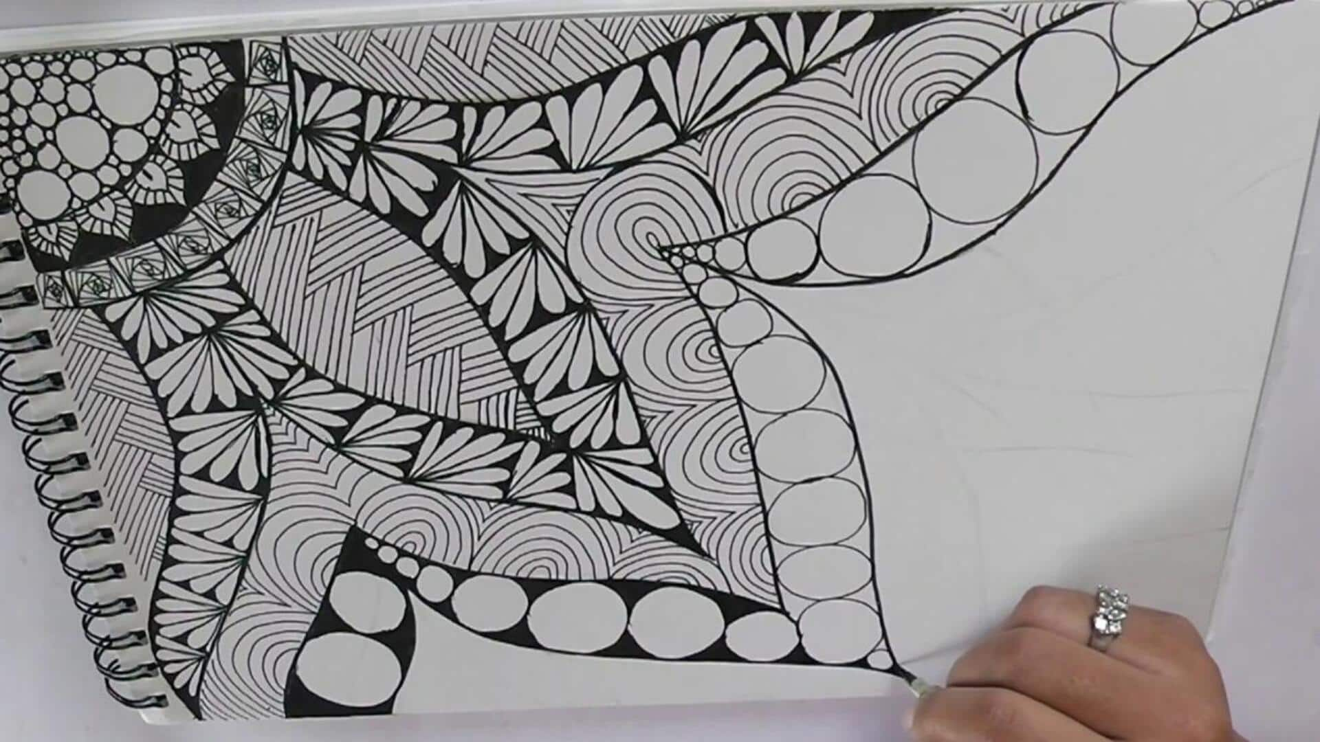 Discovering the serenity of Zen doodle artistry