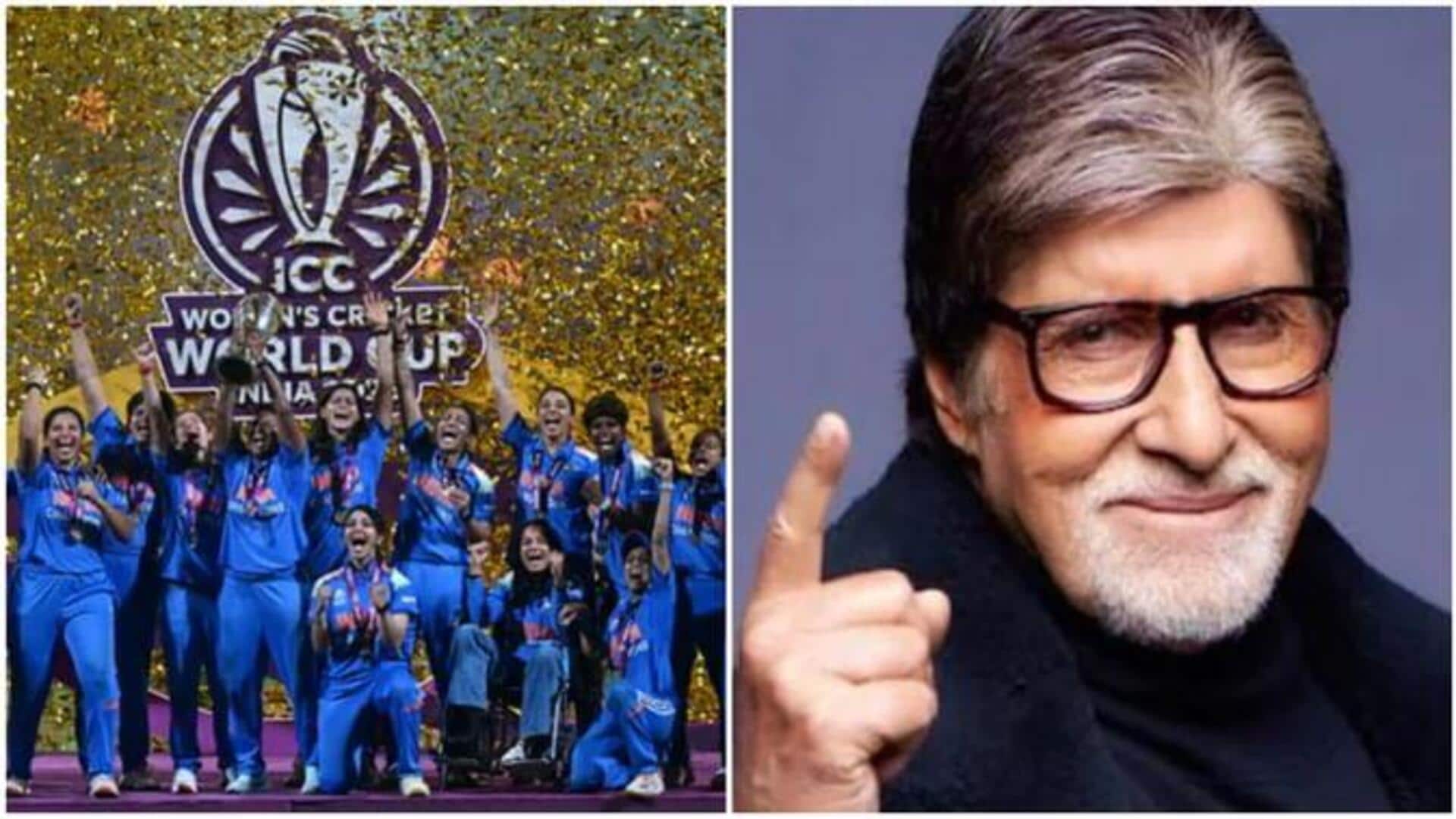 India's historic WC victory: Vicky, Shraddha, Amitabh congratulate women's team