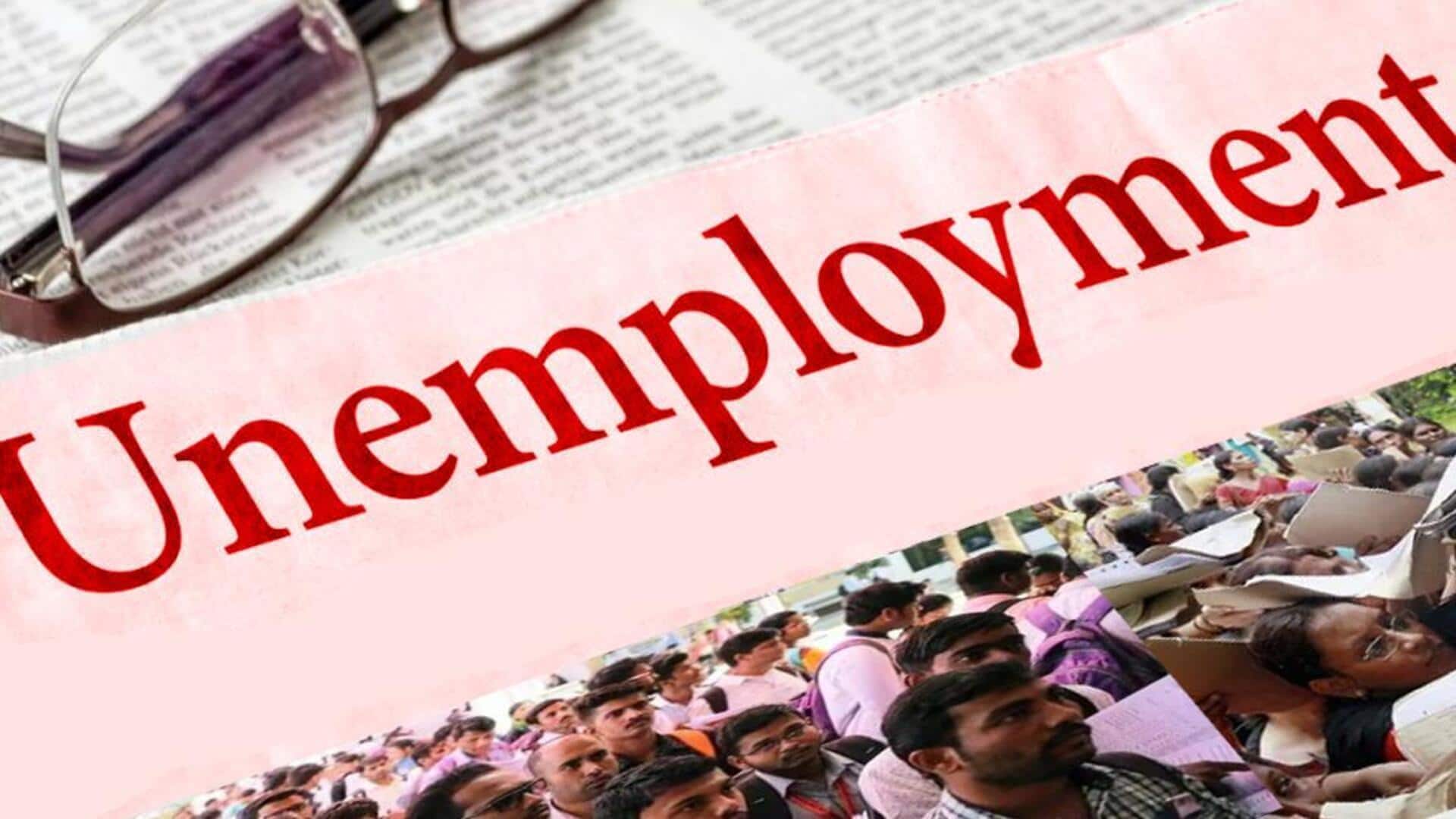 India's unemployment rises to 4.8% amid urban job crunch