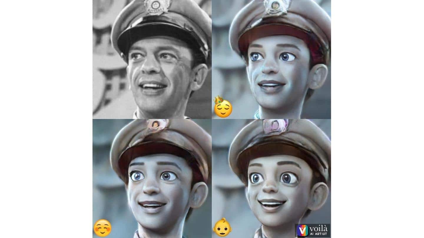 App's results are viral for converting images into Disney-like cartoons App's results are viral for converting images into Disney-like cartoons