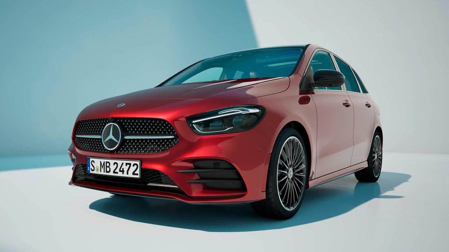 2023 Mercedes-Benz B-Class breaks cover with refreshed design and features